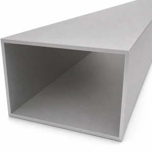 Țeavă dreptunghiulară din aluminiu 80×120×3 mm EN AW-6060 – lungime 2000 mm