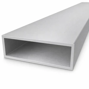 Țeavă aluminiu dreptunghiulară 40×120×4 mm – profil închis EN AW-6060, L=2000 mm