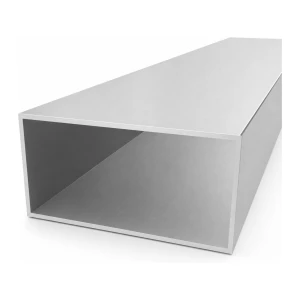 Țeavă dreptunghiulară din aluminiu 100×200×4 mm – profil închis L=2000 mm