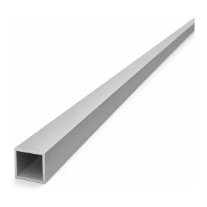 Țeavă aluminiu pătrată 15×15×1 mm – profil închis L=2000 mm