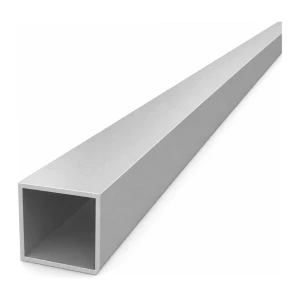 Țeavă aluminiu pătrată 30×30×1,5 mm – profil închis EN AW-6060 L=2000 mm
