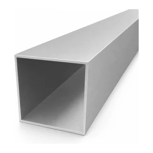 Țeavă pătrată din aluminiu 70×70×2 mm – profil închis L=2000 mm EN AW-6060