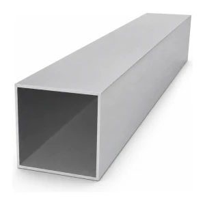 Țeavă pătrată din aluminiu 150×150×4 mm – profil închis L=2000 mm