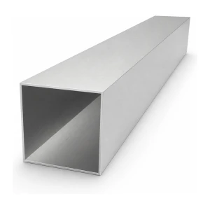 Țeavă aluminiu pătrată 120×120×2,5 mm – profil închis L=2000 mm