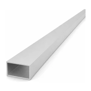 Țeavă dreptunghiulară din aluminiu 18×30×1,2 mm – profil închis L=2000 mm EN AW-6060
