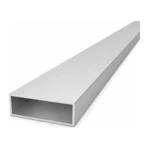 Țeavă aluminiu dreptunghiulară 20×60×1.5 mm – profil închis L=2000 mm