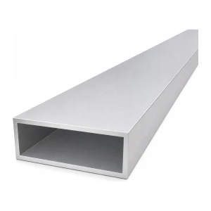 Țeavă aluminiu dreptunghiulară 30×80×3 mm – profil închis EN AW-6060, L=2000 mm