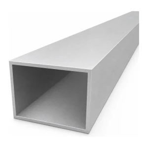 Țeavă dreptunghiulară din aluminiu 60×80×3 mm – profil închis L=2000 mm