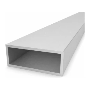 Țeavă dreptunghiulară din aluminiu 40×100×4 mm – profil închis EN AW-6060, L=2000 mm