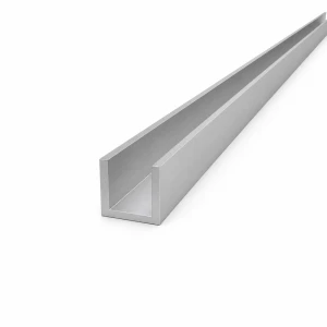 Profil U/C aluminiu 25×25×3 mm – EN AW-6060 L=2000 mm