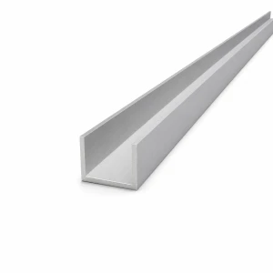 Profil C/U din aluminiu 30×20×2 mm – lungime 2000 mm