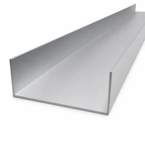 Profil aluminiu EN AW-6060 C/U 103,6×38×1,8 mm – lungime 2000 mm
