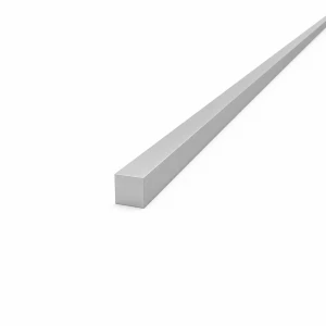 Bară aluminiu pătrat plin 12×12 mm EN AW-6060 T64, L=2000 mm