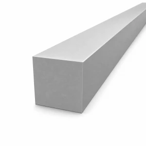 Bară aluminiu pătrat plin 50×50 mm duraluminiu 2017A T4, L=2000 mm