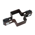 Clemă intermediară pentru panouri de gard 60x40 bronz GPV-700-05 (1)