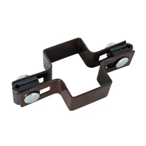 Clemă intermediară pentru panouri de gard 60x40 bronz