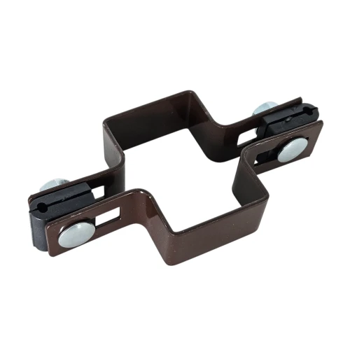 Clemă intermediară pentru panouri de gard 60x40 bronz GPV-700-05 (1)