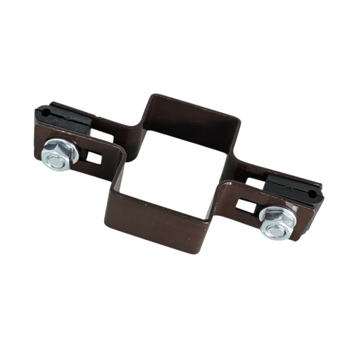 Clemă intermediară pentru panouri de gard 60x40 bronz GPV-700-05 (2)