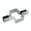 Clemă pentru panouri de gard intermediară 60x40 zincat GPV-700-04 (1)