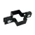 Clemă pentru panouri de gard intermediară 60x40 negru GPV-700-02 (1)