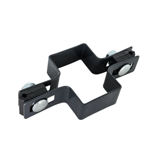 Bridă intermediară pentru panouri de gard 60x40 antracit grafit GPV-700-01 (1)