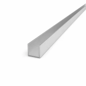 Profil C/U din aluminiu 21×20×1,4 mm – lungime 2000 mm