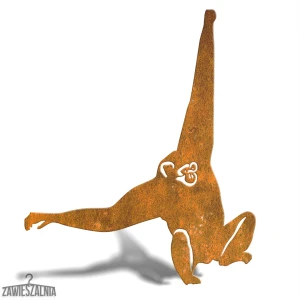 Bijuterie de Grădină – decorațiune de grădină Gibbon XXL 111 cm, oțel corten