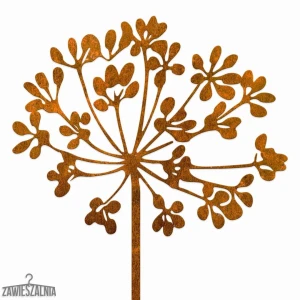 Zawieszalnia – decorațiune de grădină Mărar Ruginos XXL din oțel corten 19×96 cm