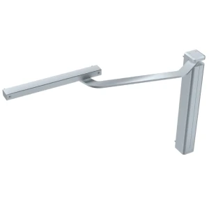 Închizător automat ASSA ABLOY pentru portiți cu șină culisantă CAM-MOTION – dreapta, argintiu
