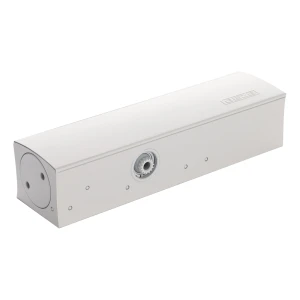 GEZE TS 2000 NV BC – închizător automat de ușă antifoc, alb RAL 9016, fără braț