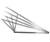 Triunghi de Montaj, Reglabil - 15-30 Vertical - 1500x580x1050 PV-09-07