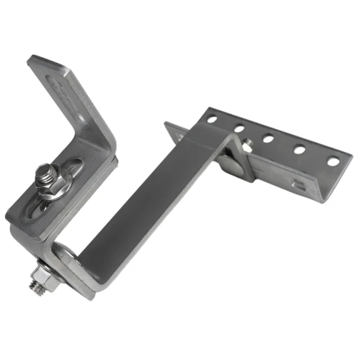 Cârlig de acoperiș Vario 145mm (4-5-5-5) cu Reglaj triplu Oțel inoxidabil H17/1.4016 PV-08-35
