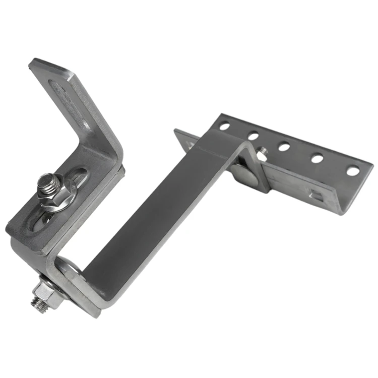 Cârlig de acoperiș Vario 145mm (4-5-5-5) cu Reglaj triplu Oțel inoxidabil H17/1.4016 PV-08-35