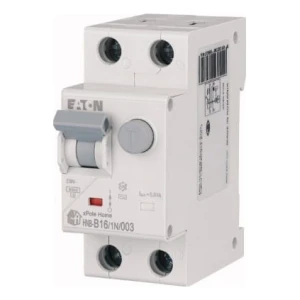 Eaton HNB-B16/1N/003 – întrerupător diferențial cu protecție la suprasarcină B16A 30mA AC