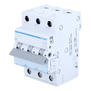 Hager MBN306E – întrerupător automat de protecție B 6A 3P 6kA