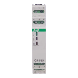 F&F CR-810DUO – releu rezistiv PTC pentru protecția termică a motoarelor și transformatoarelor