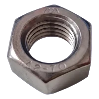 Piuliță hexagonală M10 DIN 934 – oțel inoxidabil A2-70