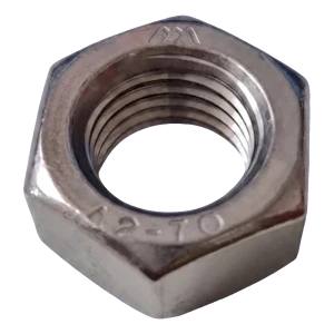 Piuliță hexagonală M10 DIN 934 – oțel inoxidabil A2-70