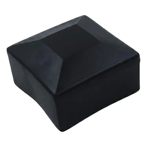 Capac negru din LLDPE pentru profile de montaj PV 40×40 mm – tip 2
