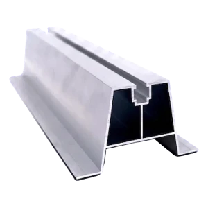 Punte trapezoidală din aluminiu H-70 cu EPDM 330 mm – sistem de montaj PV pentru tablă trapezoidală