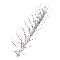 Țepi anti-păsări 50 cm – bandă de alungare 120 țepi/m, oțel inoxidabil