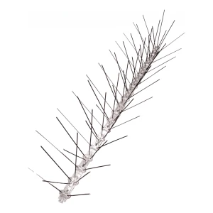 Țepi anti-păsări 50 cm – bandă de alungare 120 țepi/m, oțel inoxidabil