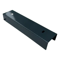 Profil U de montaj pentru soclul de gard 250×55 mm – oțel zincat, antracit