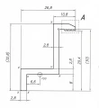 Clemă de capăt H30 Aluminiu 6060 gaura M8 Anodizat PV-03-02 (3)
