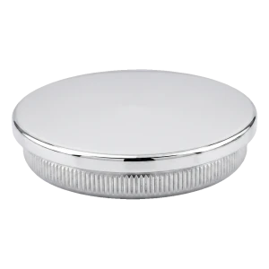 Capac plat de bătut pentru țeavă de balustradă Ø42,4 mm AISI 304 lucios
