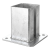 Bază metalică (talpă) pentru stâlp de gard ?i poartă 100×100 mm, zincată 000-789 (1)