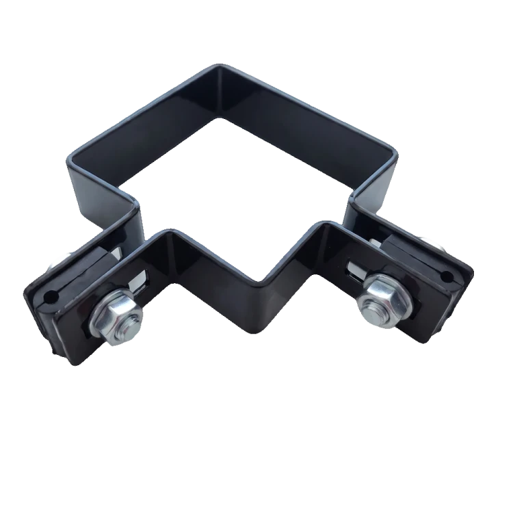 Colier de col? pentru panouri 80×80 mm negru RAL 9005 – set complet de montaj 001-612 (2)