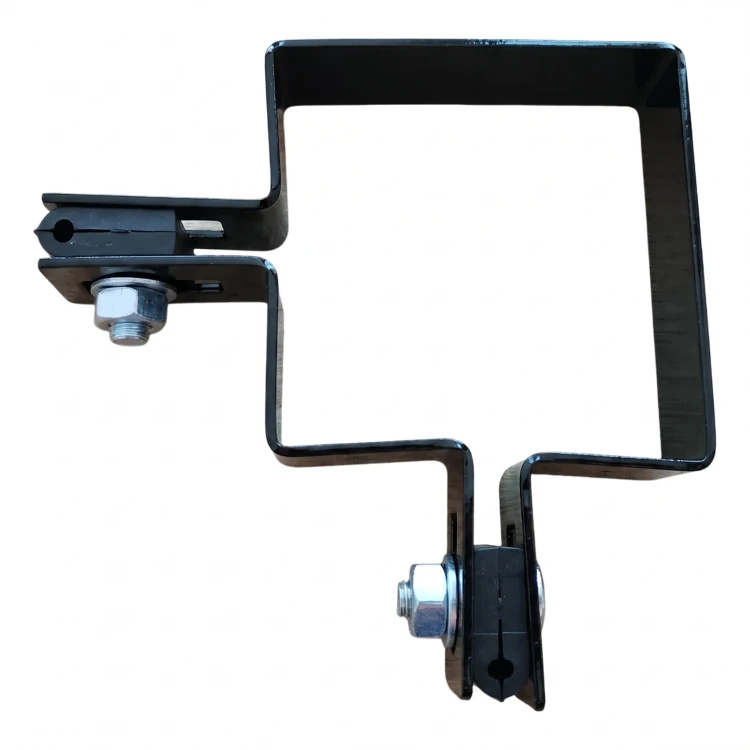 Colier de col? pentru panouri 80×80 mm negru RAL 9005 – set complet de montaj 001-612 (3)