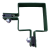 Colier de col? pentru gard 80×80 mm verde RAL 6005 – set complet de montaj 001-610 (2)