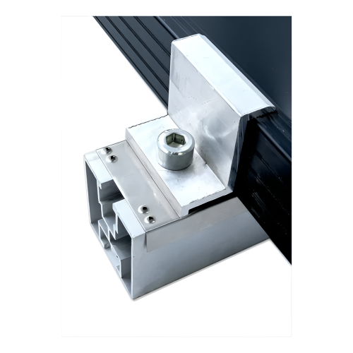 Profil de montaj PV din aluminiu 40×40 mm anodizat negru – șină 625 cm pentru șuruburi M10 PV-01-02-AN (2)